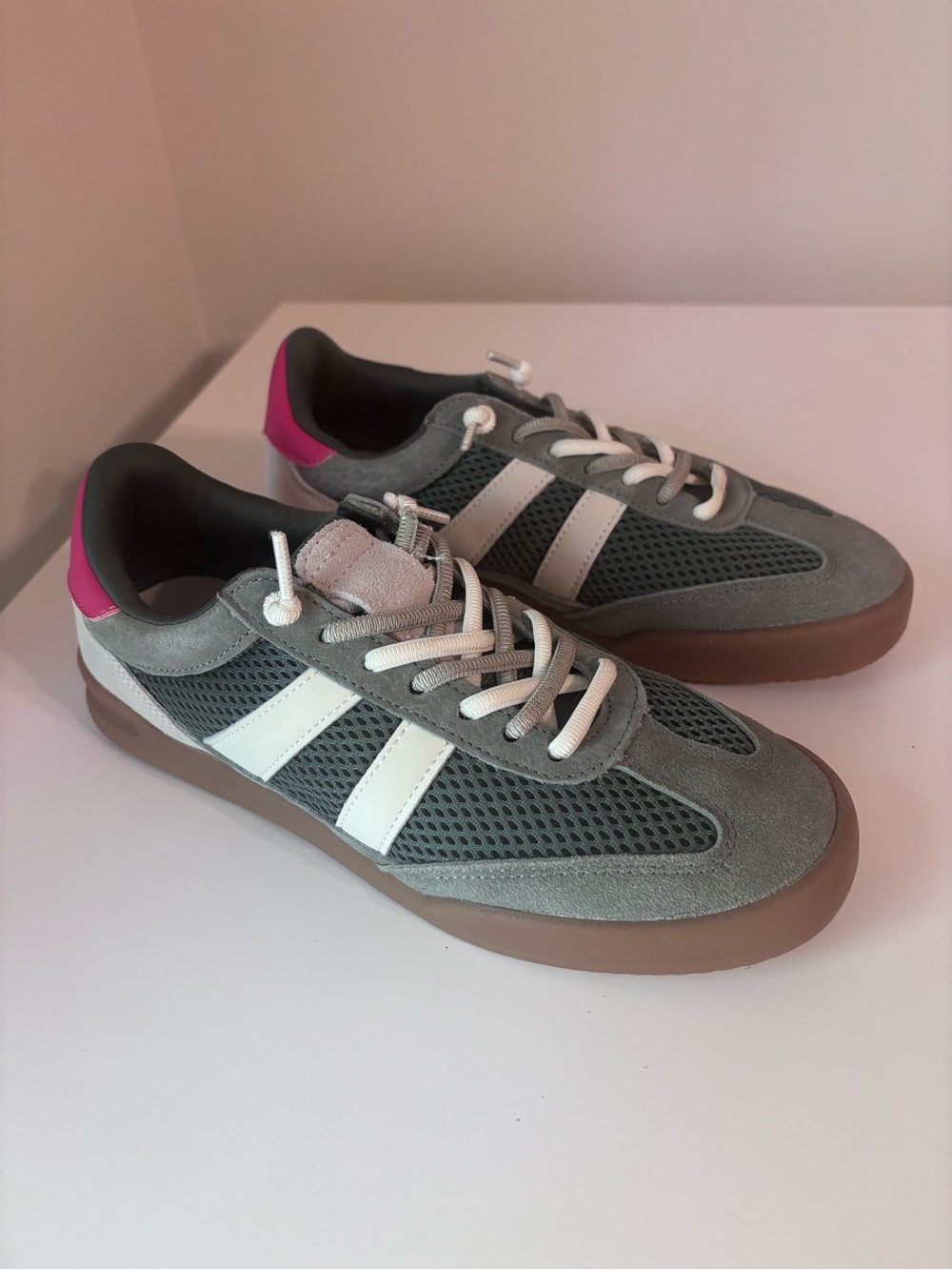 NWT Project Cloud Verdict Olive Suede Sneakers Women’s 7.5